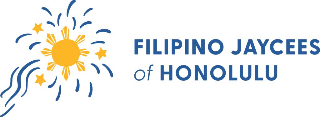 Filipino Jaycees of Honolulu Logo Horizontal